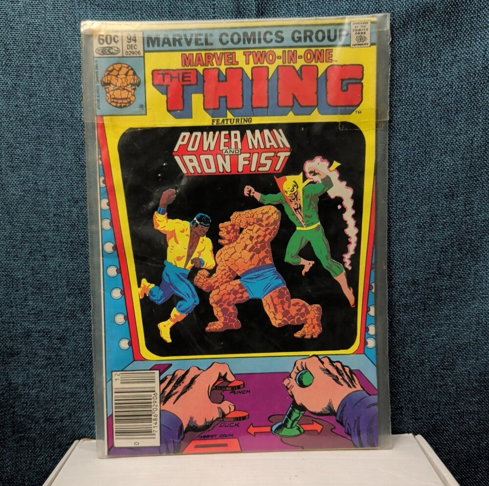 Marvel Two-In-One #94 The Thing Power Man Iron Fist 1982 Newsstand Arcade | Good